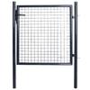 Galvanized Steel Mesh Garden Gate 100 X 100 Cm