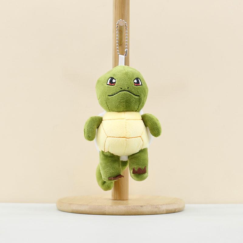 

Cute Green And Blue Plush Turtle Pendant Charming Stuffed Toy For Bag Accessories зелёный