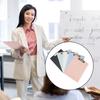 5Pcs Standar Size Clipboard with Retactable Hanging Hook 12x8.6Inch Conference Writing Board for Office School Supplies