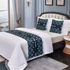 Landscape Painting Bed Flags Bedroom Decoration Bed End Scarf Hotel Household Dustproof Decorative Cloth Home Textiles Household Goods Pillow Cover