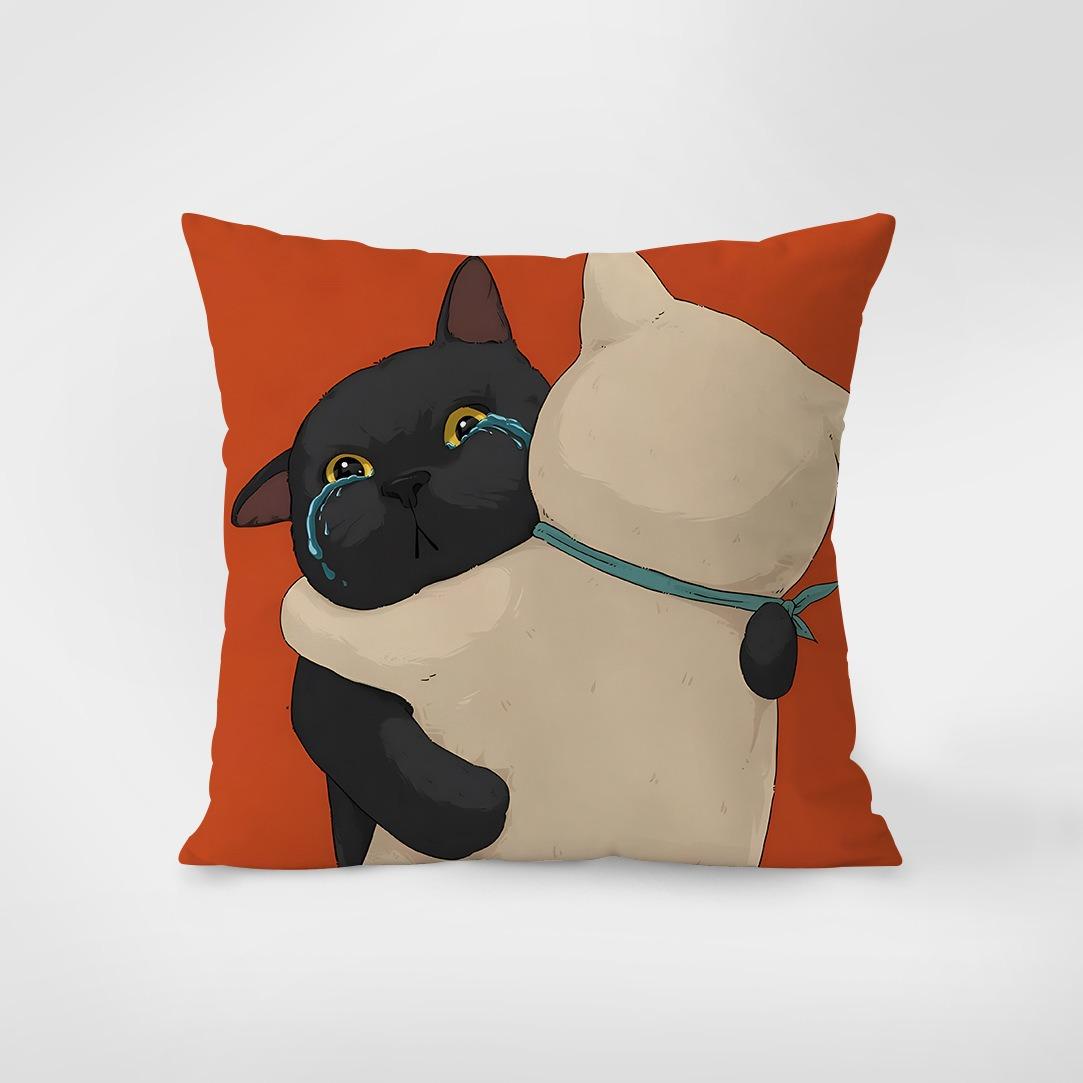 

Мультфільм Pet Cat Наволочка Інтер єр Офіс Вітальня Домашня Наволочка 40x40cm