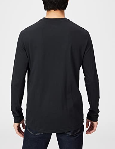 Chrome Herren Groß PREMIMUM HORIZONTAL LOCK UP Langarm T-Shirt