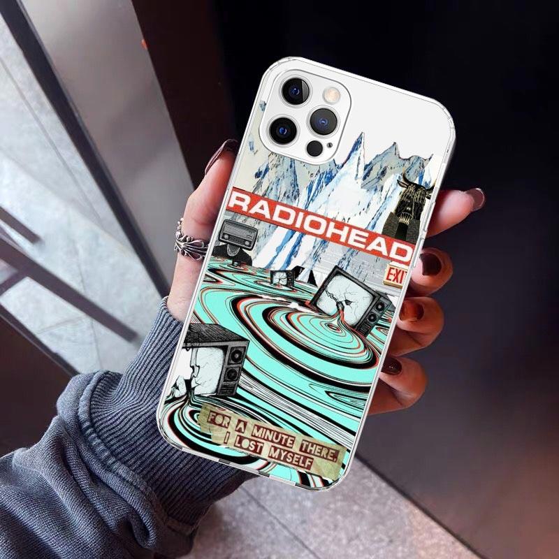 

Bnad R-Radiohead Phone Case For iPhone 17 Air 11 13 Mini 14 15 Plus 16 12 Pro Max 16E SE 7 8 Pattern Soft TPU Back Cover 13 12 iPhone 14