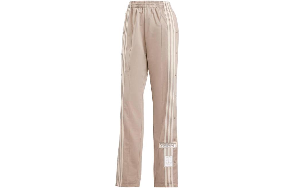 adidas Originals ADIBREAK Knitted Sweatpants Women's Light Umber Moderate Straight Fit Pants IS5251