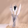 HANYANG Home & Kitchen Dining & Bar Dinnerware Stainless Steel Knife Fork Spoon Set of Cutlery Flatware Sets
