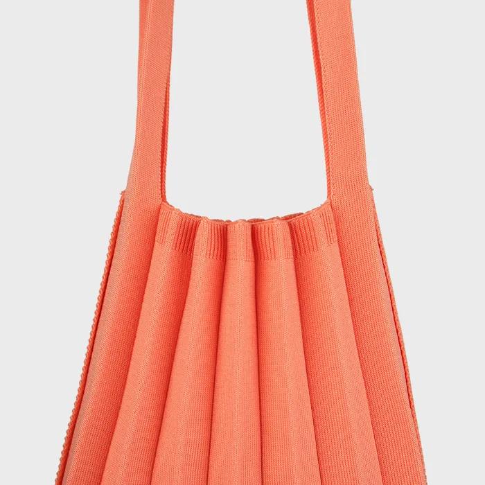 Peach mini shoulder bag