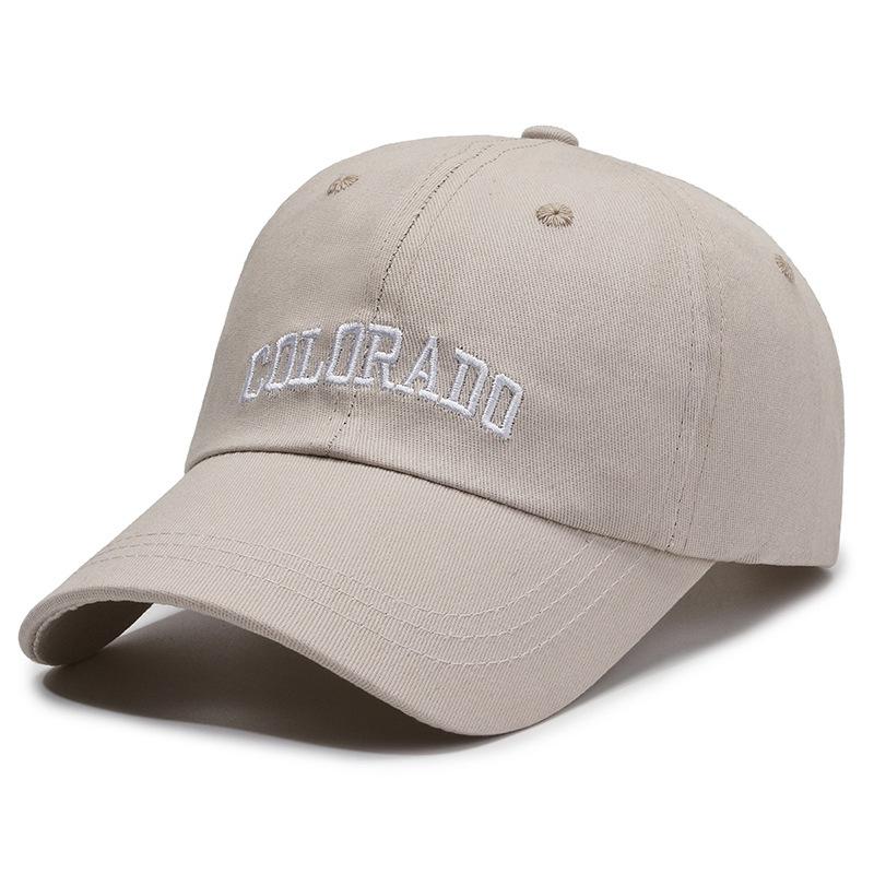 Men's and Women's Fashion Baseball Cap Soft Top Letter Embroidery Design Breathable Hiking Fishing Travel Cycling Sports Fit Hat