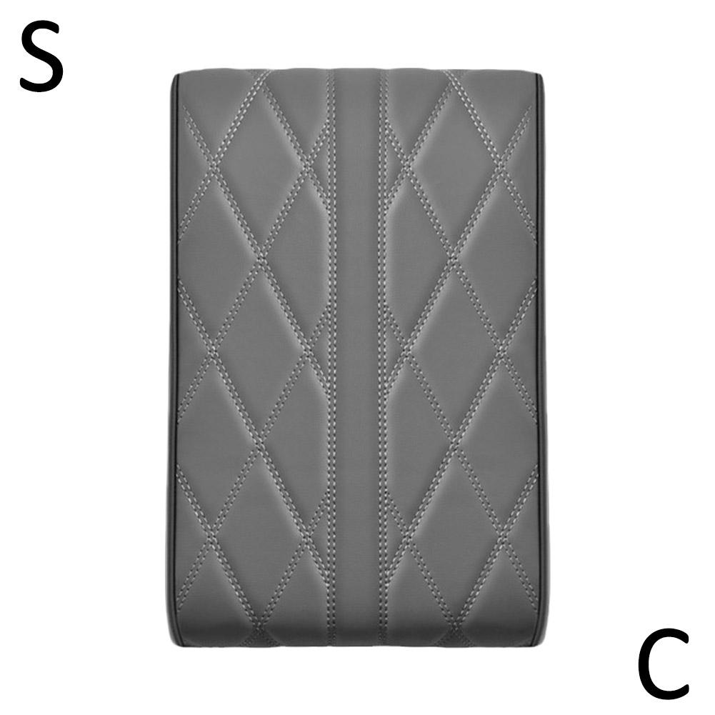 Car Armrest Box Pad Armrest Cushion For Car Soft Faux Leather Car Armrest Protector Comfortable Heightening Mat For Protective