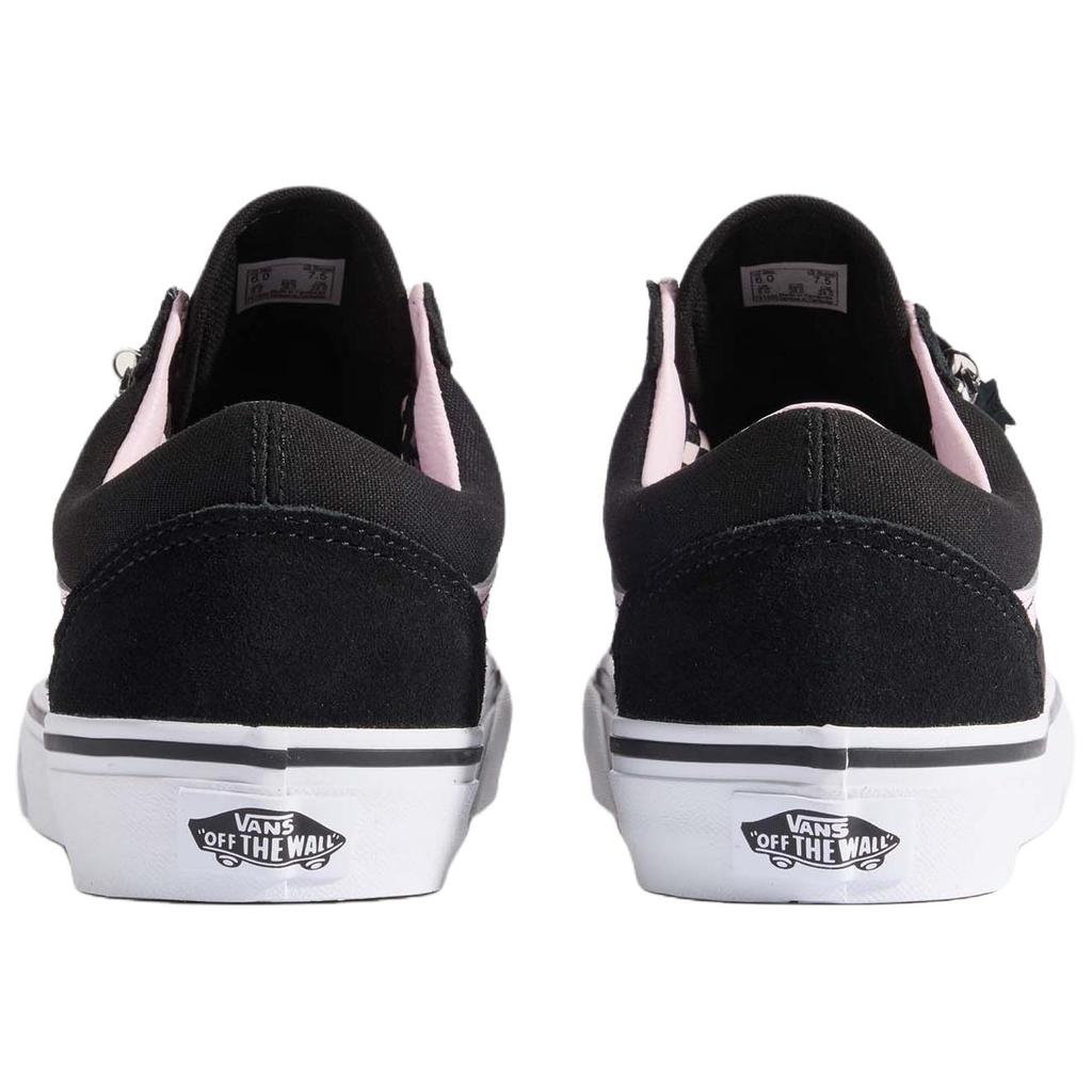 Vans Old Skool Comfortable Versatile Skate Shoes Unisex Sneakers Black Pink VN000D6WY28