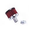 2pcs Car Cold Air Intake Filter Tool Kit Red Auto Interior Accessories Universal