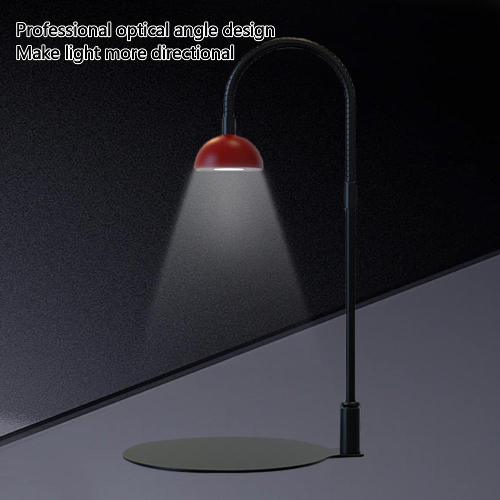 Micro Landscape Plant Growth Lamp with Timmer Full Spectrum Plant Lamp Height Adjustable for Desktop Glass Plant Terrarium