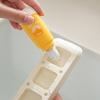 Set di spazzole per la pulizia con manico esteso antiscivolo a forma di orso, spazzola in silicone per bottiglie, pulitore per tettarelle e cannucce, strumento per l'alimentazione del bambino
