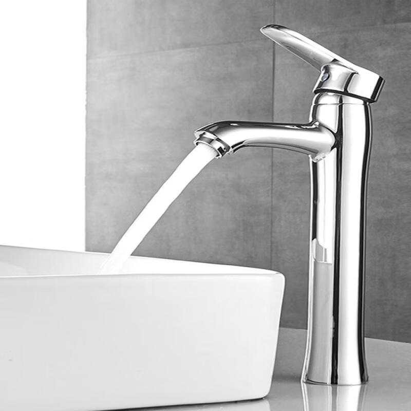 Tall Countertop Basin Mixer Faucet