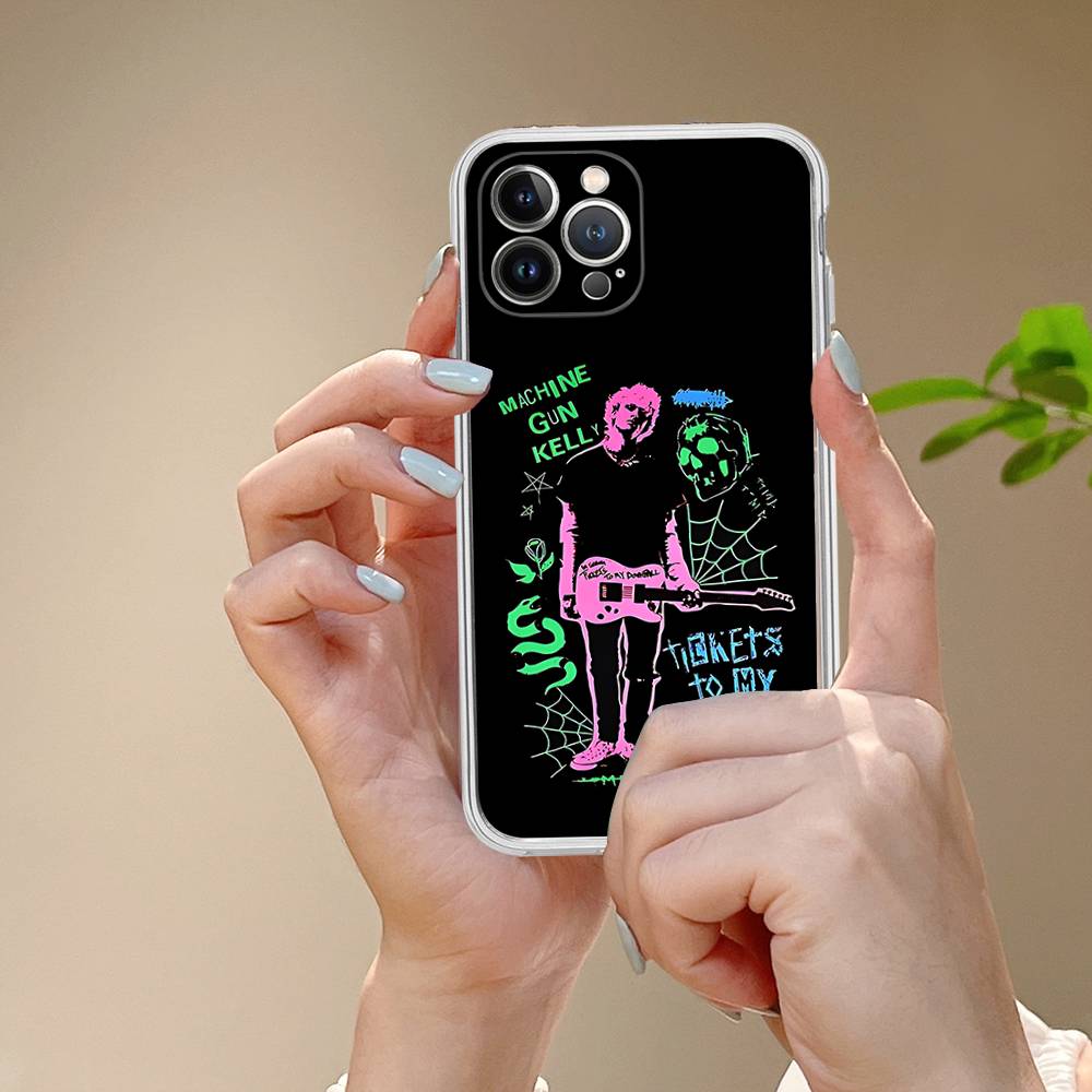 

MGK M-Machine Gun Kelly For IPhone 17 Air 16 Pro Max 15 14 13 12 11 Plus Phone Case iPhone 14 pro