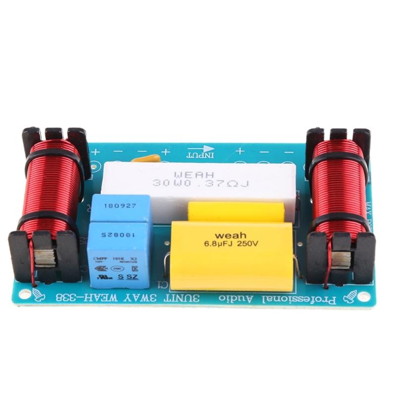

WEAH-338 3-смуговий динамік 120 Вт Дільник частоти High Low Гучномовний фільтр