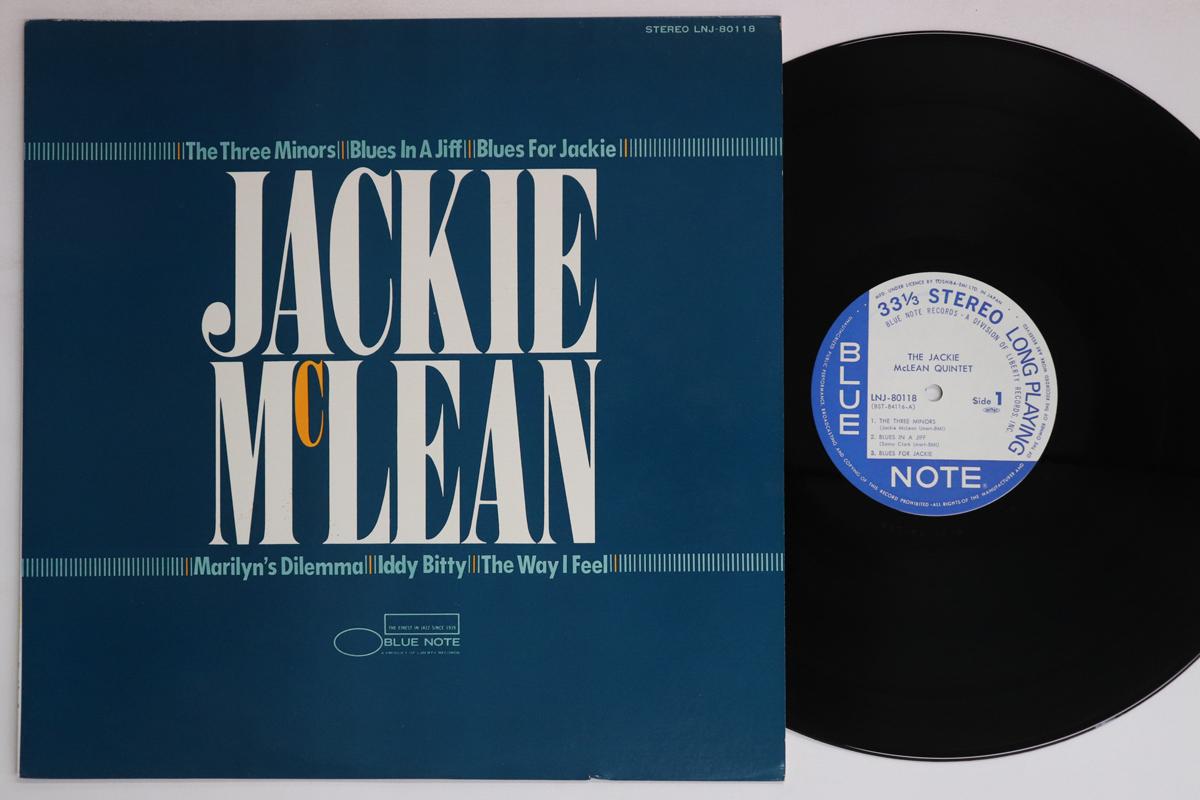Виниловая пластинка JACKIE MCLEAN Квинтет Джеки Маклина LNJ80118 BLUE NOTE 1977 Япония Джаз Б/у