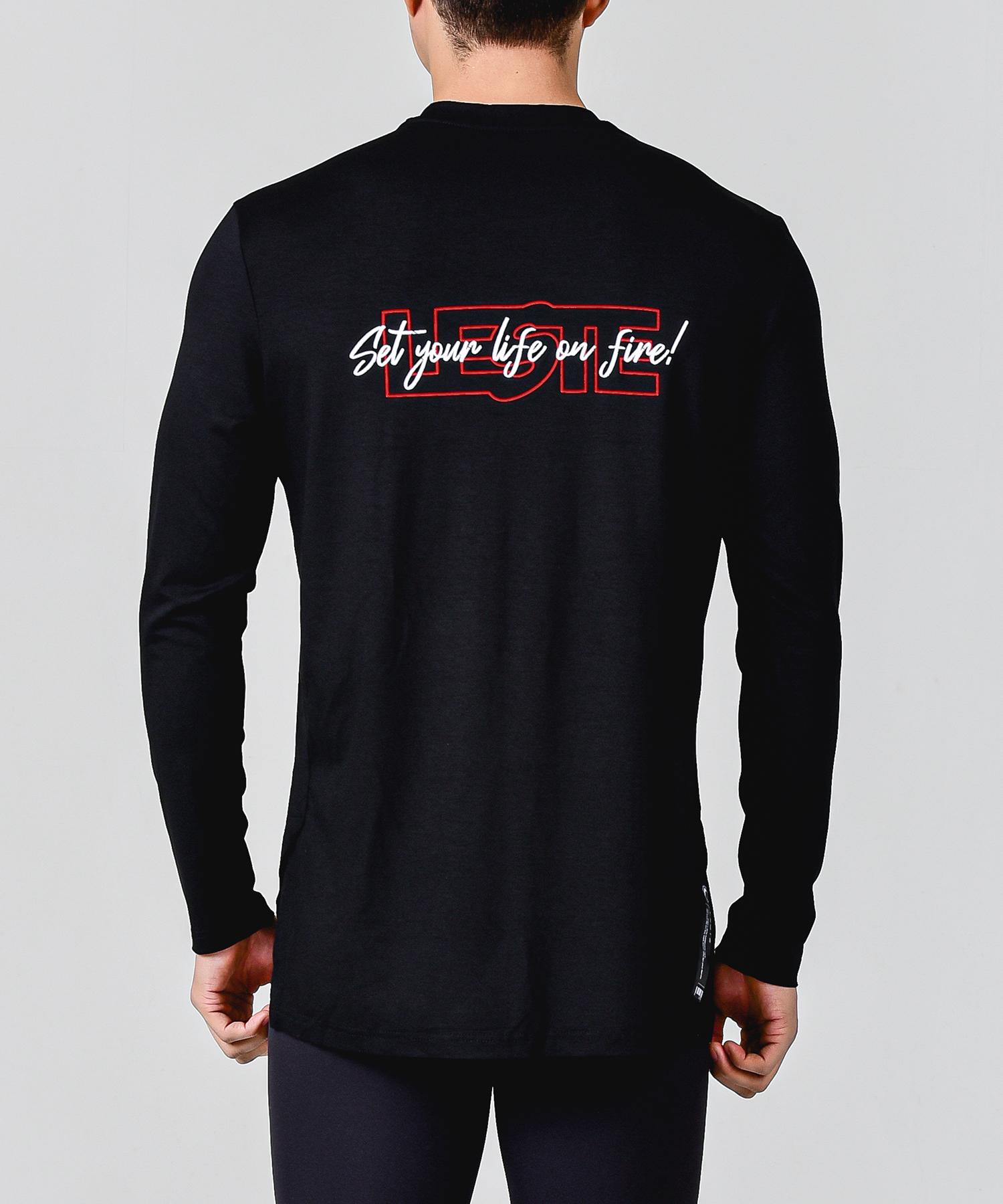 Reste Signature Long Sleeve Basic Black/M