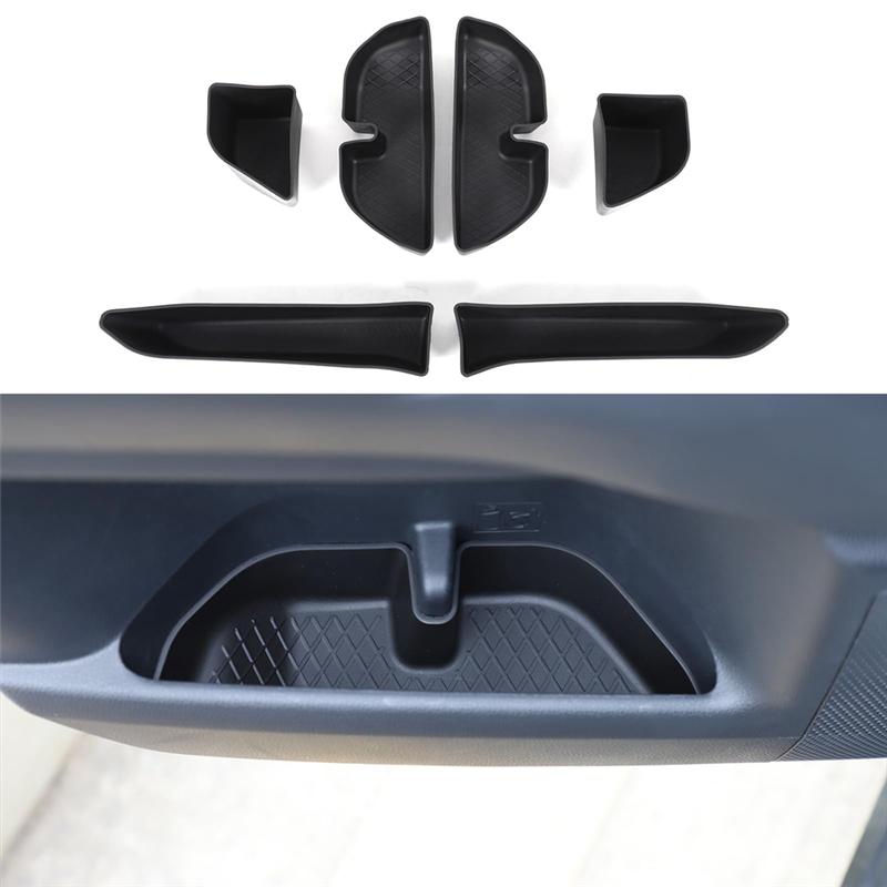 BT-Front Rear Door Side Storage Box Organizer Tray For Toyota Land Cruiser Prado 250 J250 LC250 2024 2025 Accessories