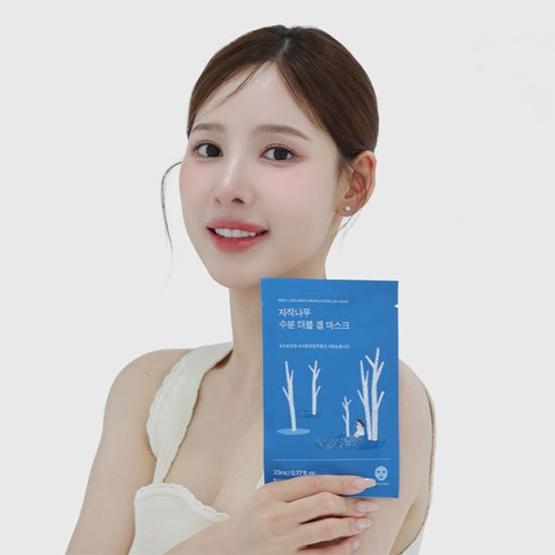 [ROUND LAB] Birch Juice Moisturizing Double Gel Mask 23ml*10EA