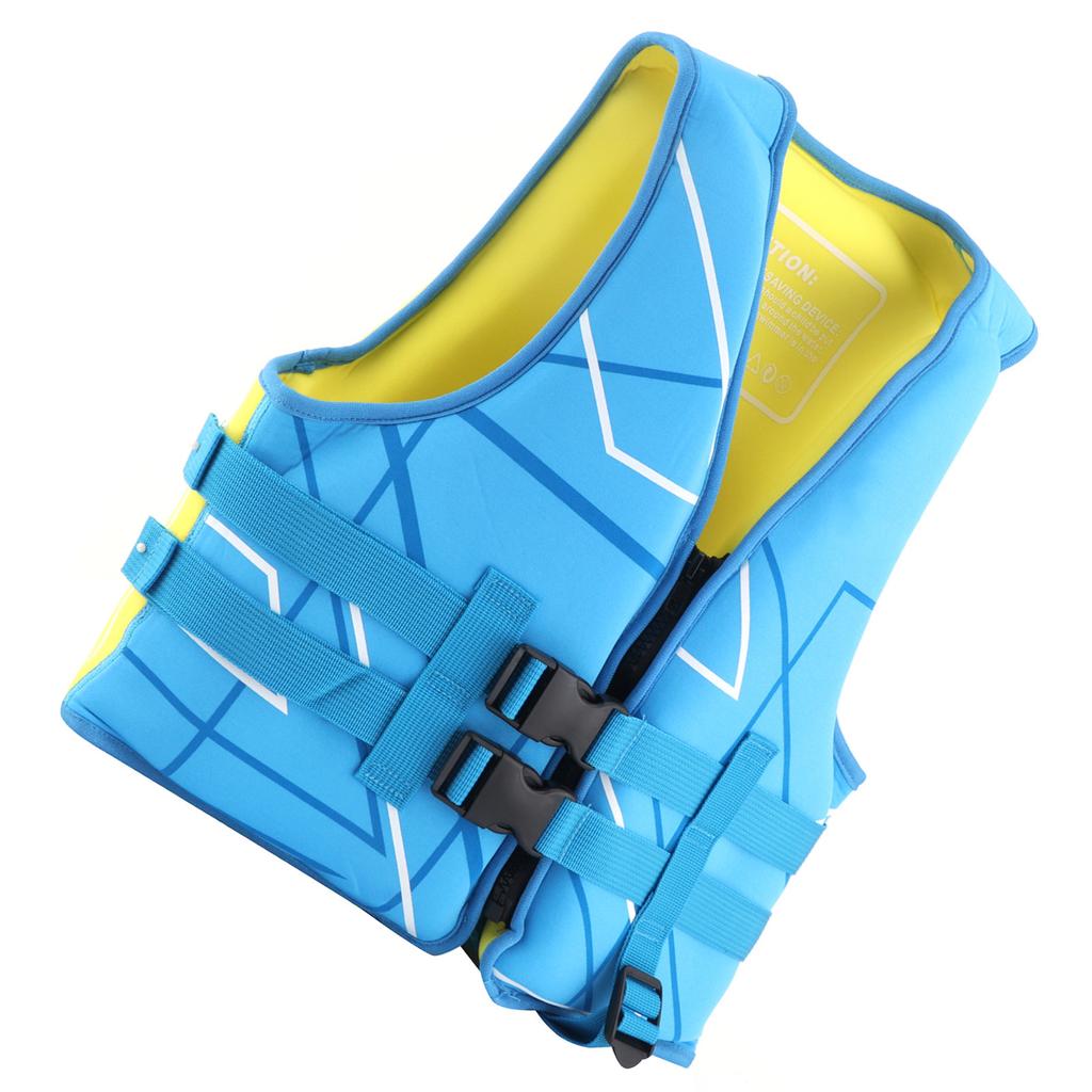 Children Swimming Life Jacket Buoyancy Safety Warm Vest Flotation Swimming Aid Blue