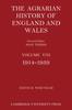Kniha The Agrarian History of England and Wales Volume 8 1914-1939