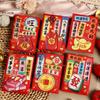6pcs Traditional 2025 Snake Year Red Envelopes Chinese Style Money Packet  Kids Gift