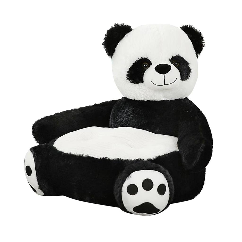 Children Baby Cartoons Panda Small Sofa Chair Learning Sitting Cuddling Size 19x19x17.7inch