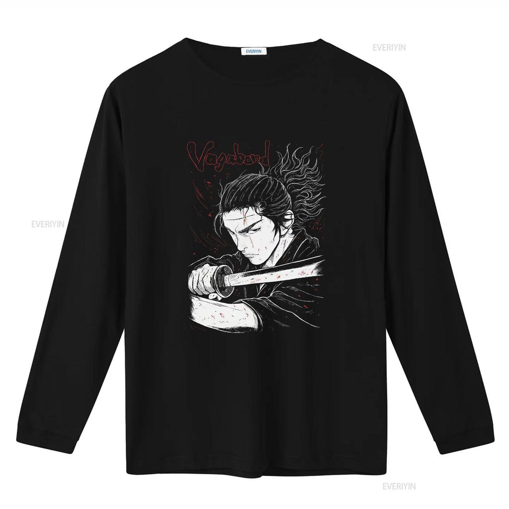 Vagabond Musashi Miyamoto Matahachi Honiden New Top T Shirt Vintage Washed Unisex Stylish Comfortable Stretched Versatile
