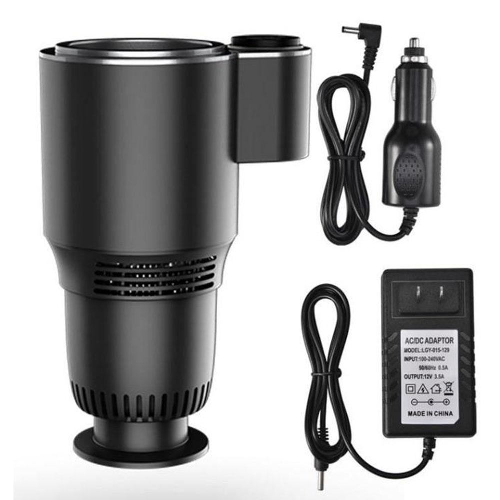 Intelligent Car Hot/Cold Cup,Digital Drink Cooler/Heater For Automobile Usb Portable Dual Use Fast Cooling Heating Cup