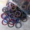 50 Pcs Seamless Hair Ties, 4cm Solid Color Elastic Hair Bands for Women Girls Ponytail