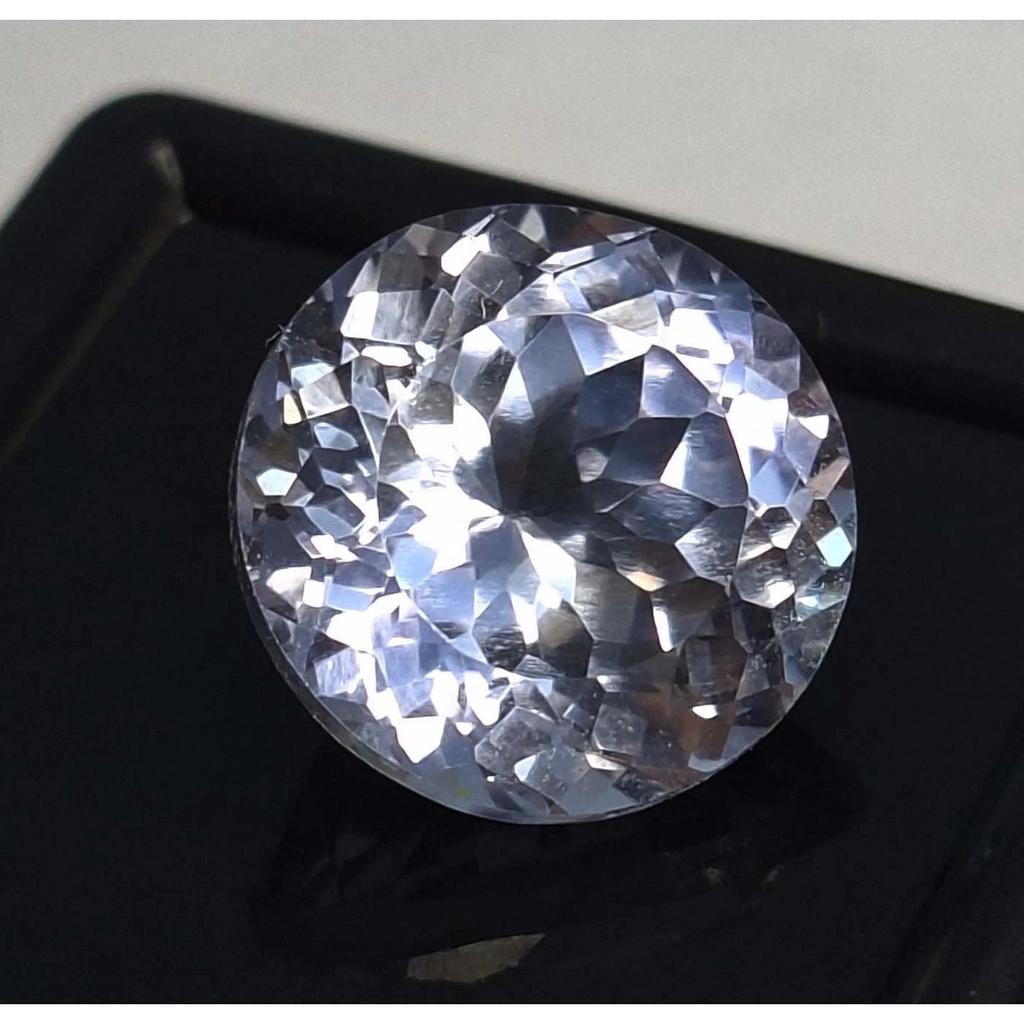 Beautiful Natural Light Blue Sapphire 10-12 Ct Round Cut Certified Gemstone
