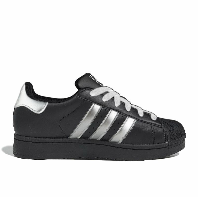 Adidas Originals Superstar 2 Cashews Black Pearl Abrasion Resistant, Lightweight, Balanced Low top Skateboard Shoes JI0079  (Team1267-)