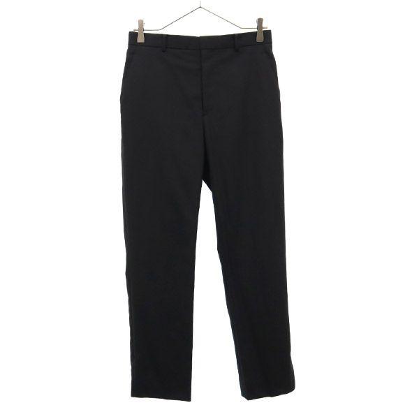 ATON wool Hem slit Pants 2 black Women Used