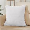 40x40 45x45 50x50 Housse de coussin Jacquard Couleur Unie pour Canapé Bureau Coussin lombaire Housse de coussin Décoration de Maison