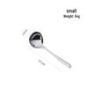 304 Stainless Steel Large Head Long Handle Soup Spoon Set