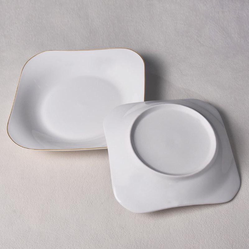 Ruyi Ceramic Square Baking and Fruit Dish Plate