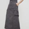 Broadcast Women's Workwear Pocket Midi Skirt