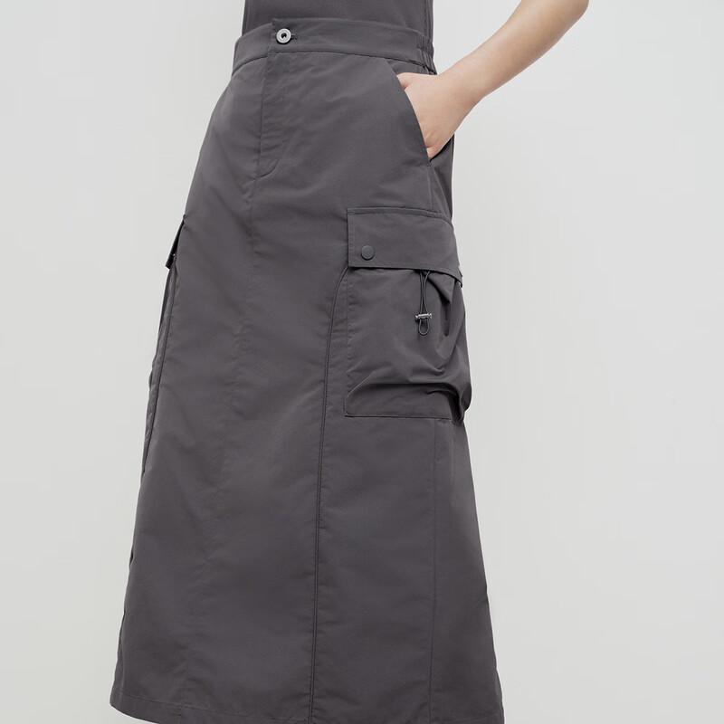 Broadcast Women's Workwear Pocket Midi Skirt