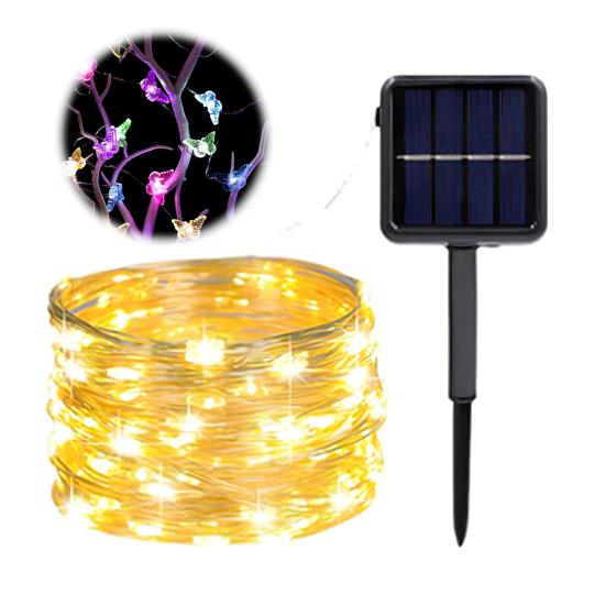 

Светодиодная гирлянда Морские животные Бабочка Пчела Цветок Гирлянда на солнечных батареях S