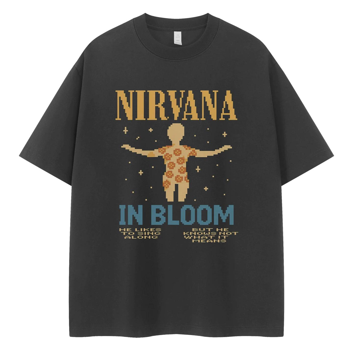 Nirvana T-Shirt, Soft Fabric Casual Daily Wear L