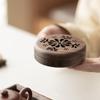 New Chinese-style Wooden Coil Incense Burner Home Indoor Incense Box Tearoom Decorative Relaxing Purifying Aromatherapy Tools