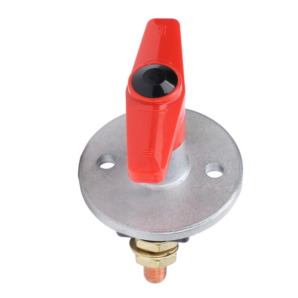 Master Battery Disconnect Switch 300A ON OFF M10 Terminal Universal Fit for Car Truck RV Yacht Boat UTV