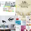Elegant Vinyl Home Room Decor Art Quote Wall Decal Stickers Bedroom Removable Mural