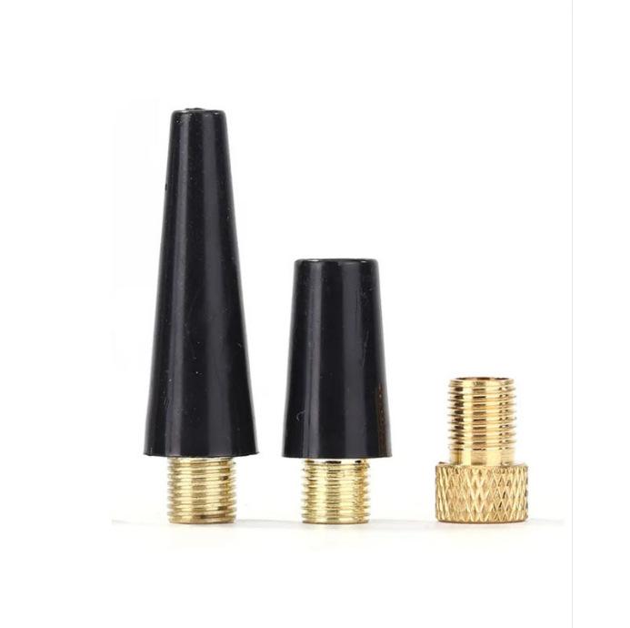 Three-Piece Metal Air Nozzle and Needle Set for Car Air Pumps