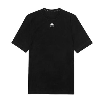 Camiseta de Manga Corta para Mujer Marine Serre S Logo de Luna Corte Ajustado wTT012a Cjer0008 Bk99
