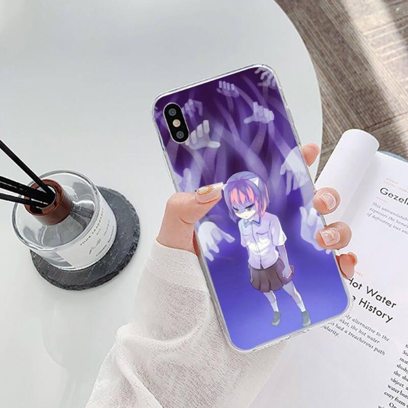 Pouzdro na telefon Anime Girl Elfen Lied pro iPhone 14 13 12 11 XS X 8 7 6 Plus Mini Pro Max SE 2022 Měkký průhledný kryt telefonu