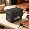 Digital Display Phone Fast Charger Fast Charging Phone Power Adapter  Wall Plug