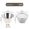 LISM 2-Piece Colander & Draining Basin Set