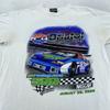 Vintage Koszulka Bristol Motor Speedway Duża Męska NASCAR 500 Koszulka Wyścigowa 2000