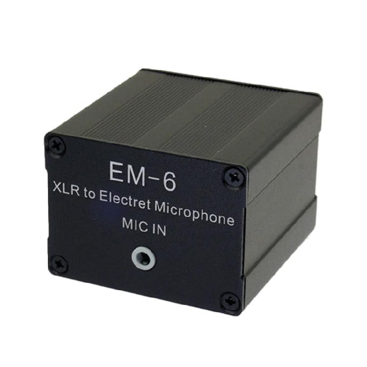 

Studio Grade XLR To 3.5mm Electret Microphones Converter Aluminum Construction For Clear Voice Capture And Editing 1